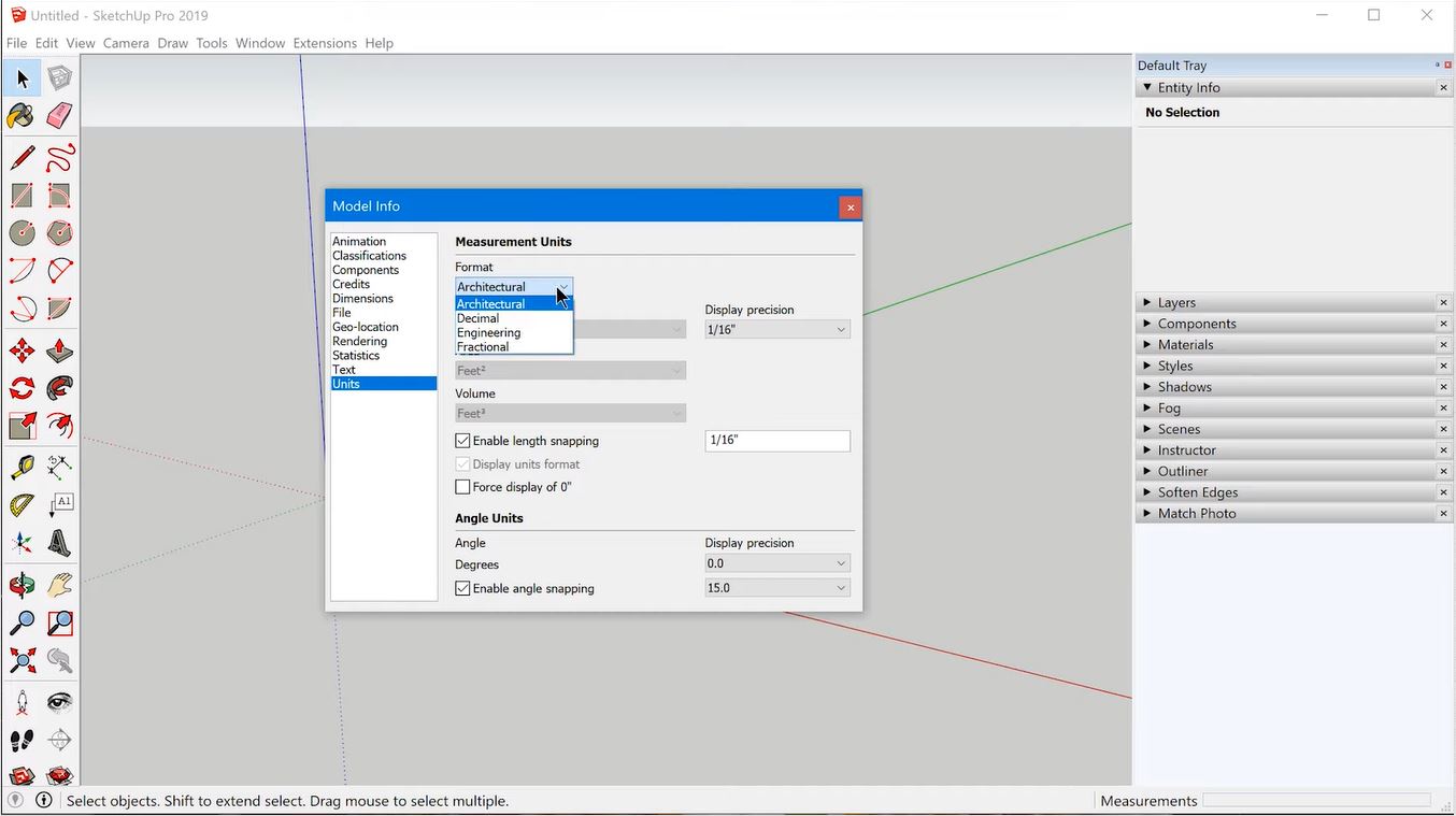 cambiar-unidades-Sketchup-ventana-información-modelo