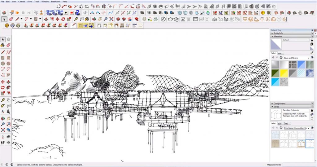 Sketchup Mistakes: getting hung up on style
